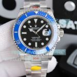 (V11) New Noob Rolex Submariner Cookie Monster 41MM Black Dial Blue Ceramic Bezel Watch